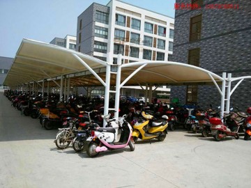 膜結(jié)構(gòu)自行車棚