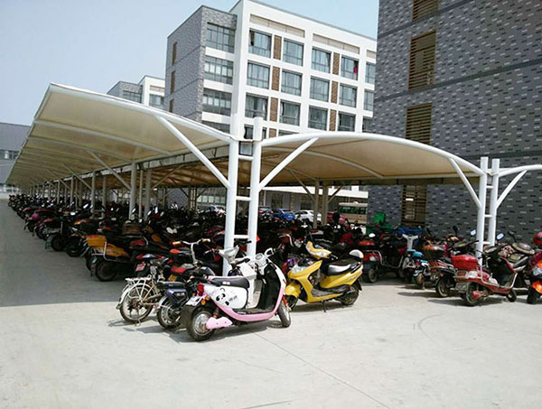 膜結(jié)構(gòu)自行車棚